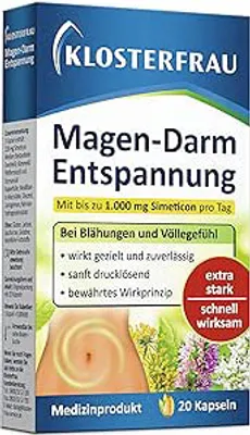 Immagine prodotto di Capsule rilassanti gastrointestinali Klosterfrau, 20 capsule