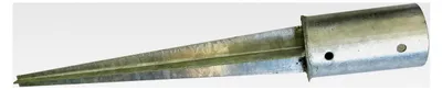 Produktbild von Einschlagbodenhülse rund Ø 81 mm für Pfostenträger