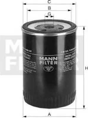 Produktbild von Kraftstofffilter MANN-FILTER WK 9150