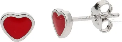 Produktbild von JuwelmaLux Kinder Ohrstecker Herz 925 Silber JL10-06-2103