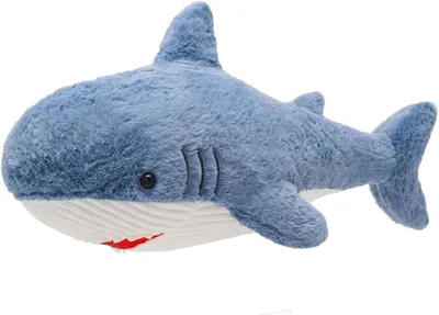 Obrázok produktu pre Plyšová hračka v tvare žraloka, vyplnená, 25 cm, vhodná pre deti