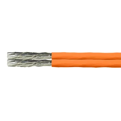 Produktbild von Logilink Verlegekabel S/FTP Cat7 AWG23 1000MHz,orange,duplex