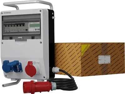 Immagine prodotto di Distributore di corrente TD-S/FI 16A 2x230V SKHU cavo contatore di elettricità MID Doktorvolt® 0526