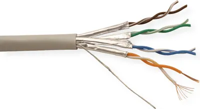 Produktbild von ROLINE U/FTP Kabel, Cat.6A (Class EA), Litze, 300 m