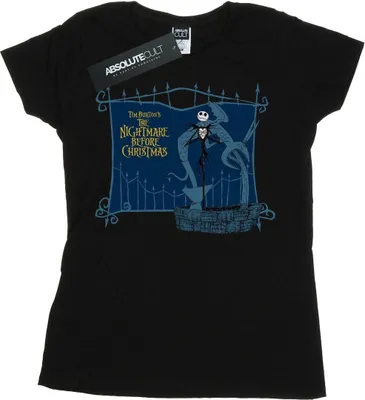 Produktbild von Disney - "Nightmare Before Christmas Jack And The Well" T-Shirt für Damen BI35632 (S) (Schwarz)