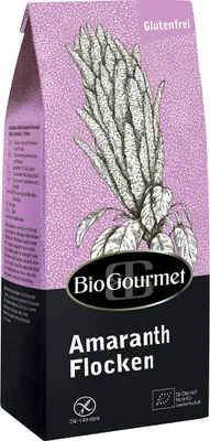 Produktbild von BioGourmet Amaranthflocken 250g