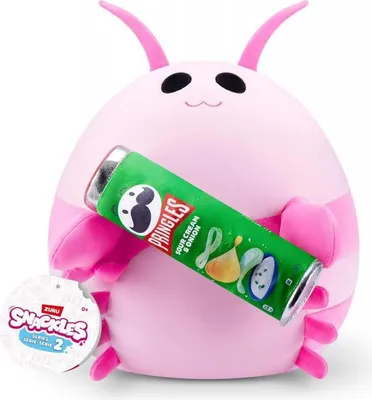Image de Zuru Snackles Shrimp Pringles Crevette Snackle Peluche avec nourriture 20cm grand
