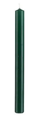 Zdjęcie produktu dla Świece walcowe Fairway zielone 250 x Ø 30 mm, 12 sztuk