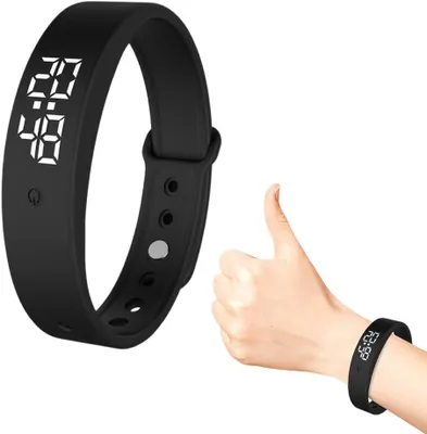 Vibrationswecker-Armband, stille Vibration, bis zu 8 Alarme