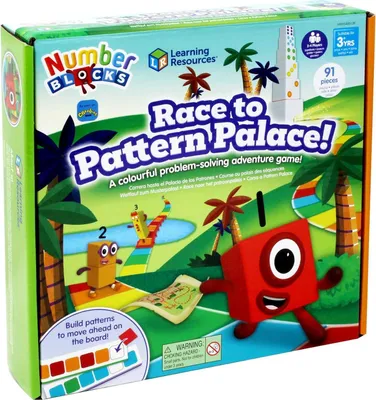 Produktbild von Hra Numberblocks - Závod z modelového paláca