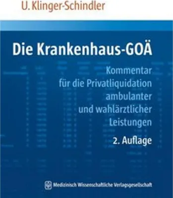 Obrázek produktu pro Die Krankenhaus-GOÄ