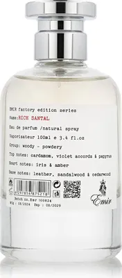 Obrázek produktu pro Emir Rich Santal EDP 100 ml UNISEX