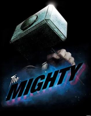 Produktbild von Kunstposter Marvel Avengers Thor -Der Mächtige - 40 x 50 cm
