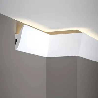 Produktbild von PROVISTON | Lichtleiste Polystyrol | 47 x 120 x 2000 mm | Weiß | Indirektes lIcht