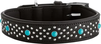 Produktbild von Hunter Hunde Halsband Madona schwarz, Größe:50 cm