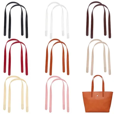 Taschengriffe aus PU-Leder, 16 Stück, 8 Farben, 65 cm, DIY