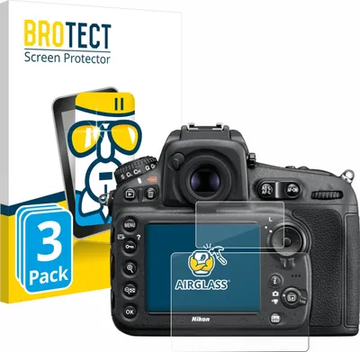 Produktbild von 3x BROTECT Schutzglas für Nikon D810 Schutzfolie Panzer Folie Glas Display Schutz klar