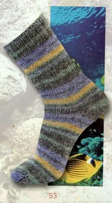Produktbild von Katia Socks 6-fach Riff-0053 Sockengarn, 410m/150g