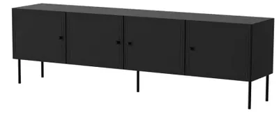 Image de Lit 4D RTV armoire PALAZZO BIS 201x40x60 noir mat