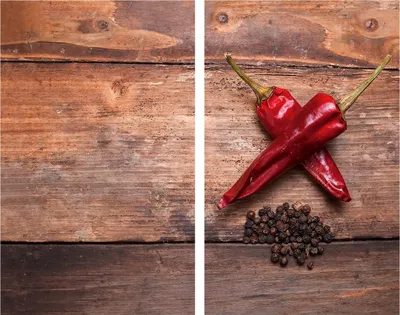 Obrázek produktu pro Skleněné ochranné desky PEPPERS, 2 kusy, 52 x 30 cm, Allstar