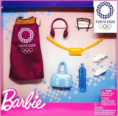 Image de Barbie Fashions Tenue complète et accessoires (Licensed) : Jeux Olympiques d'été Tokyo 2020