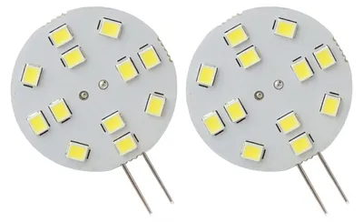 Produktbild von Spectrum G4 LED Stecklampe 2W 230lm 6000K Kaltweiß 12V 2 Stück
