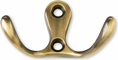 Produktbild von SOTECH Garderobenhaken MAREEN 2-fach 30 x 56 x 28 mm BA 17 mm Brüniert poliert