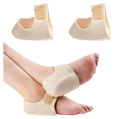 Produktbild von Orthopädische Fersenpolster mit Gelpad - Einlagen zur Schmerzlinderung bei Fersensporn und Achillessehnenproblemen