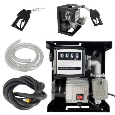 Obrázok produktu pre Zostava čerpacej stanice na naftu a olej s prietokomerom 230V 750W Pro-Tech TOOLS 09665