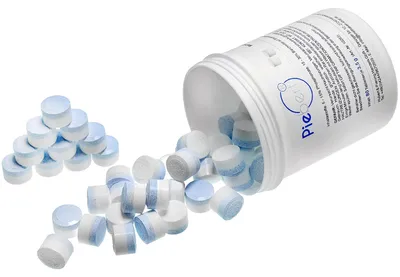 Produktbild von Piebert 2-Phasen Reinigungstabletten 10263 Dose á 80 Tabletten, je 3,5g, tiefenwirksam