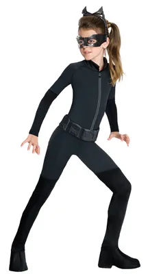 Obrázek produktu pro Kostým Catwoman pro děti karnevalová černá
