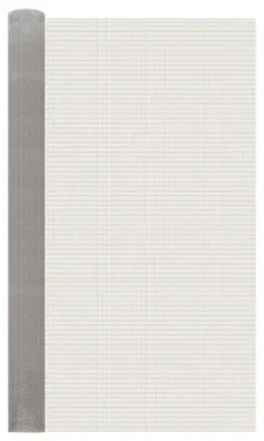 Image de vidaXL Écran en maille 120 x 500 cm, 6 mailles, acier inoxydable 201, argent