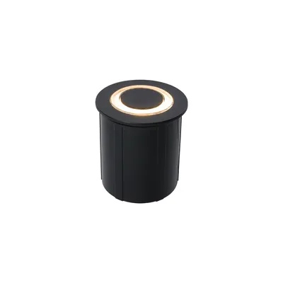 Obrázok produktu pre LED vonkajšie záhradné fasádne svietidlo Nowodvorski CIRCLET čierne, hliník 8163