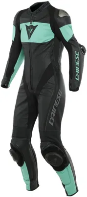 Produktbild von Dainese Imatra 1-Teiler Perforierte Damen Motorrad Lederkombi, schwarz/grün, 40