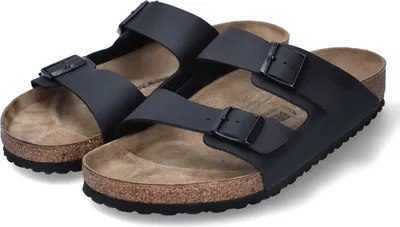 Zdjęcie produktu dla Birkenstock Arizona z odkrytymi palcami – czarny – rozmiar 43