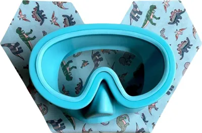 Produktbild von Taucherbrille mit Schal für Kinder 3 - 10 Jahre Waterplops - Dinosaurus
