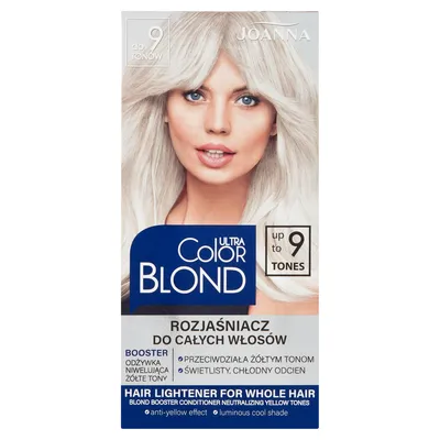 Obrázek produktu pro Joanna Ultra Color Blond - Rozjasňovač pro celé vlasy, 9 odstínů