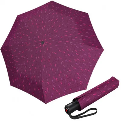 Zdjęcie produktu dla Knirps KNIRPS A.200 ENJOU STRAWBEERY - elegancki damski parasol w pełni automatyczny