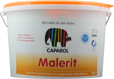 Produktbild von Caparol Malerit E.L.F. 12,5 Liter Innenwandfarbe weiß