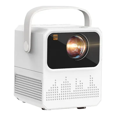 Produktbild von Tragbarer Mini Beamer 1080P-Decodierung, 600P Native, Android 9.0, 180 ANSI Lumen, 2.4G/5G WiFi & BT 5.0,Heimkino & Schlafzimmer