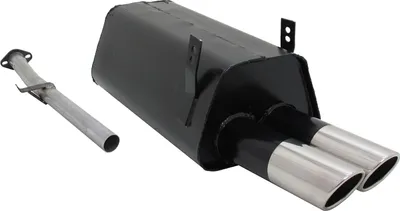 Immagine prodotto di Silenziatore posteriore BMW E36 Touring 3/B 2 x 76 mm SR-Design