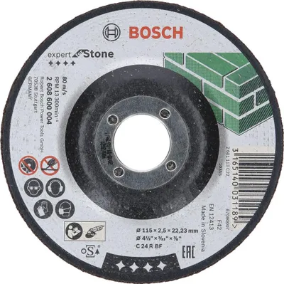 Zdjęcie produktu dla Bosch 2 608 600 004, Tarcza tnąca, Bosch, 2,22 cm, 1,5 cm, Czarny, 2,5 mm
