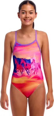 Produktbild von Funkita Single Strap One Piece Badeanzug Rosa 14 Years Mädchen Rosa 14 Years