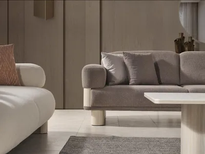 Produktbild von Sofa Polstergarnitur Set Sitzgruppe Polster Sofagarnitur Kombination Couch