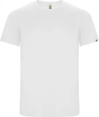 Image de Roly Eco CA0427 | MenŽs Imola T-Shirt fonctionnel - 50% polyester recyclé - Couleur : White 01 - Taille : XL
