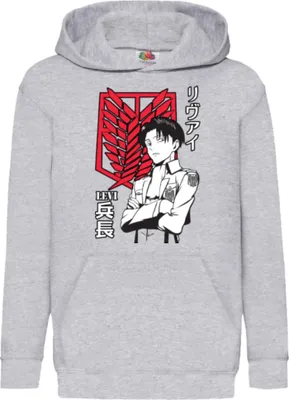 Immagine prodotto di Felpe con cappuccio per bambini Japan Anime Manga Demon Anime Slayer Kyojuro Rengoku 06 Hashira, 5-6 Jahr - 116 / Gris