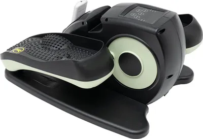 Produktbild von Mini Ellipsentrainer - Elektrischer Beintrainer - Untertisch Heimtrainer - Mit Fernbedienung - Für Zuhause - Schwarz