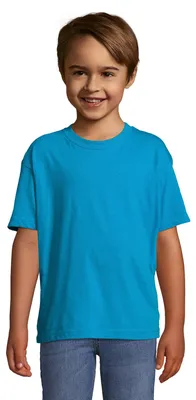 Produktbild von SOLS - "Regent" T-Shirt für Kinder LT6009 (128) (Aquablau)
