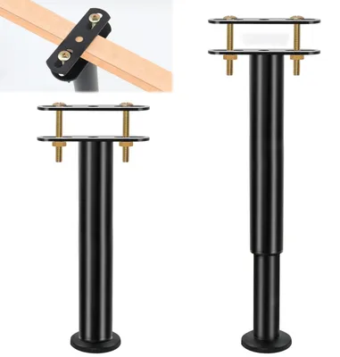Productafbeelding van Verstelbare Bedpoten Set van 2, Hoogte 25-45 cm