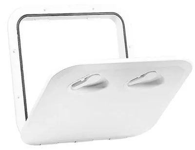Produktbild von Nuova Rade Topline Luke weiß 370 x 375 mm - Lochgröße 300 x 300 mm